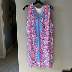 Lilly Pulitzer summer dress / coverup size L.